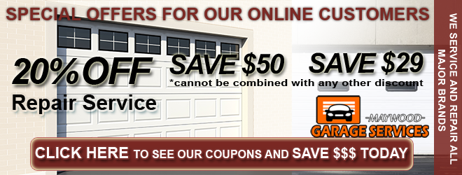 Affordable garage door repair coupons